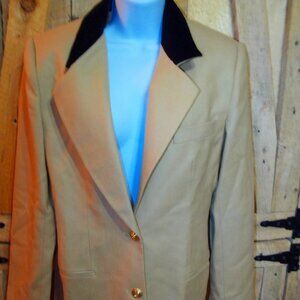 Vintage Giorgio Sant Angelo 100% wool Blazer women's size 6